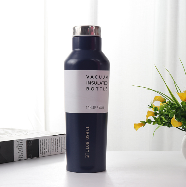 Square Motion Insulated Thermal Water Bottle