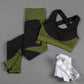 Textured Leggings Sports Bra Activewear Set