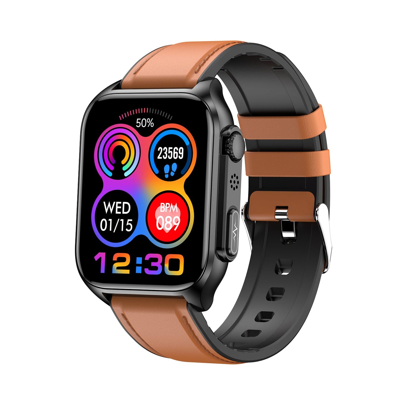 Non Invasive Blood Sugar Smartwatch ECG Health Monitor