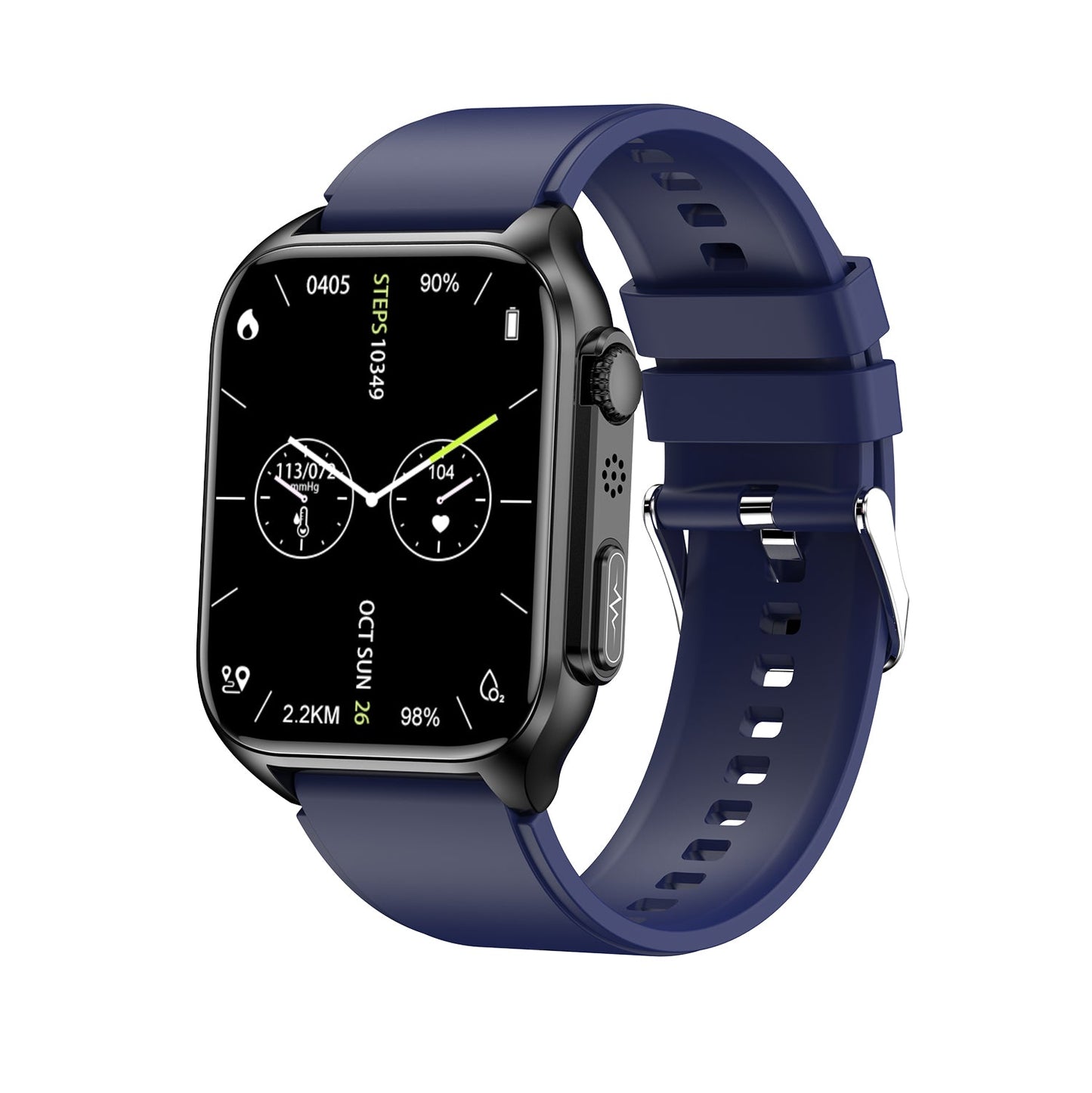 Non Invasive Blood Sugar Smartwatch ECG Health Monitor