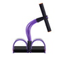 Natural Latex Foot Pedal Elastic Pull Rope Handle Fitness Expander