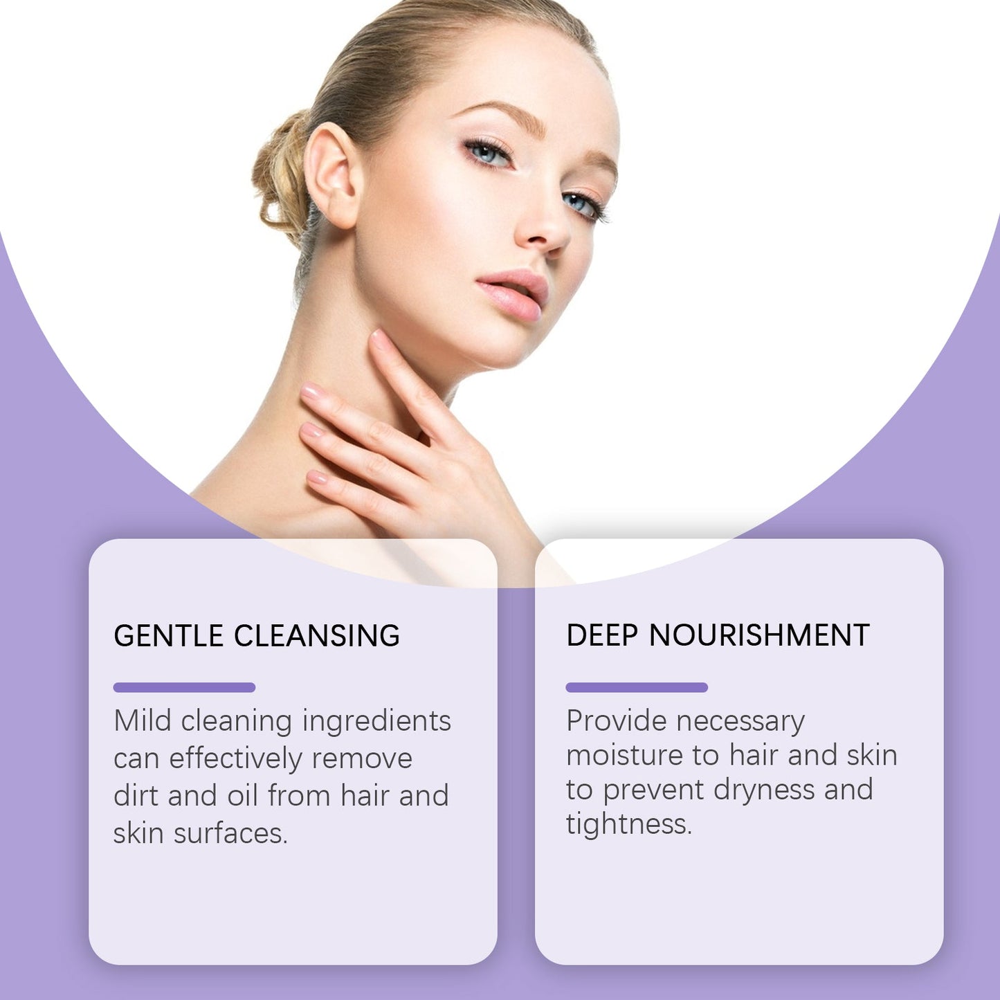Lavender Shampoo Shower Moisturizing Set