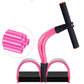 Natural Latex Foot Pedal Elastic Pull Rope Handle Fitness Expander