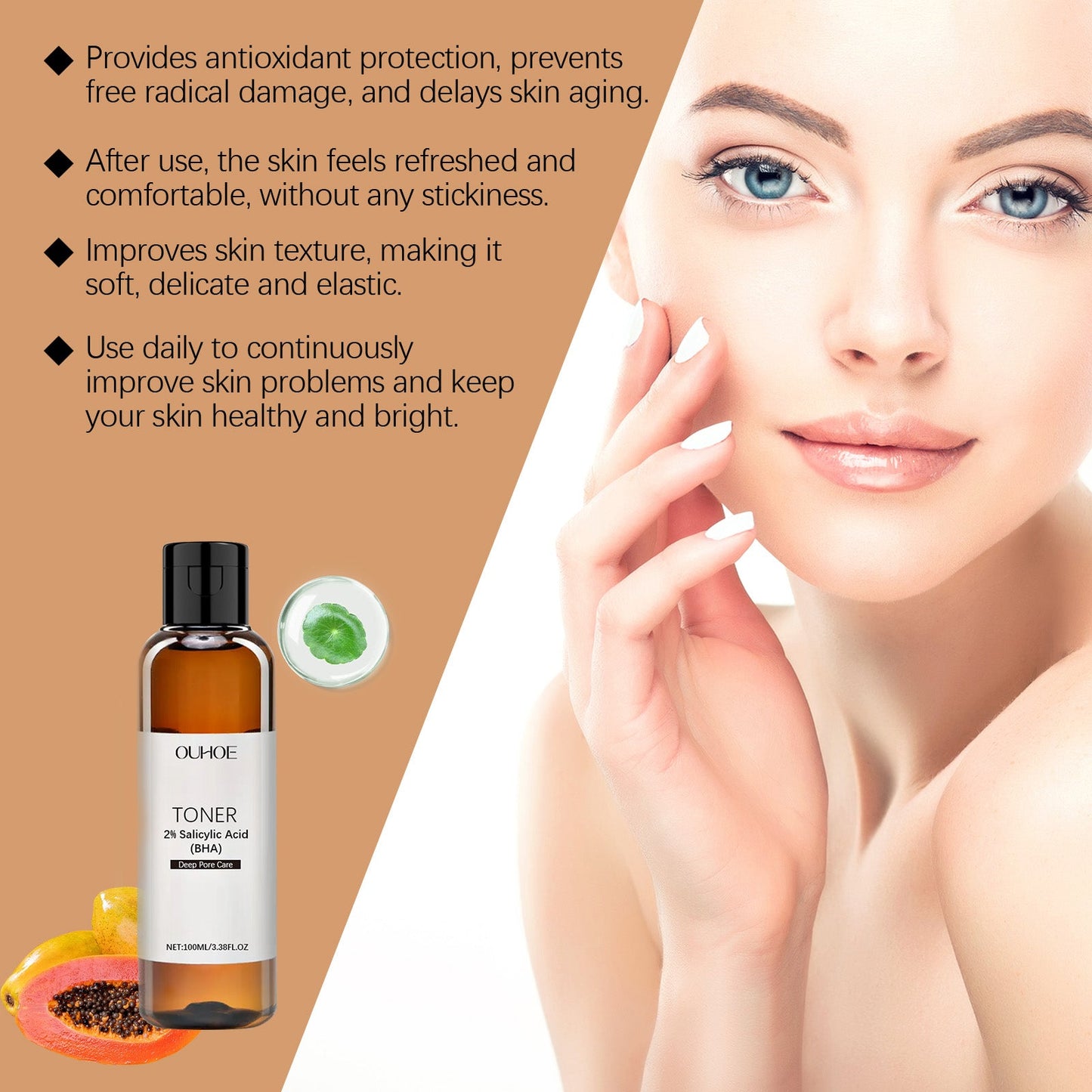 Salicylic Acid Pore Care Facial Toner