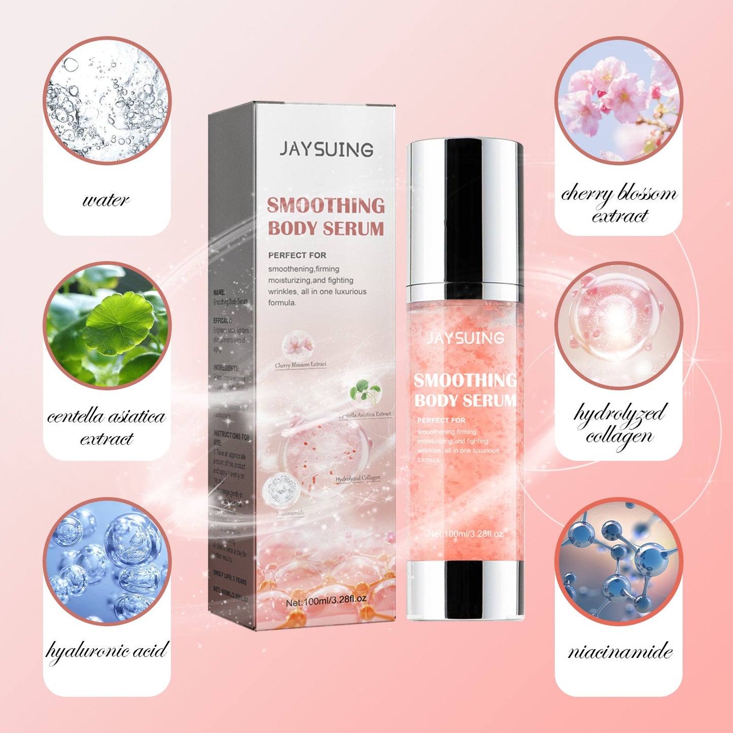 Smoothing Body Serum Moisturizing Skin Repair