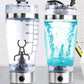 Portable Electric Protein Shaker Bottle | USB Rechargeable Mixer for Shakes, Smoothies & Coffee | BPA-Free Fitness Blender Cup