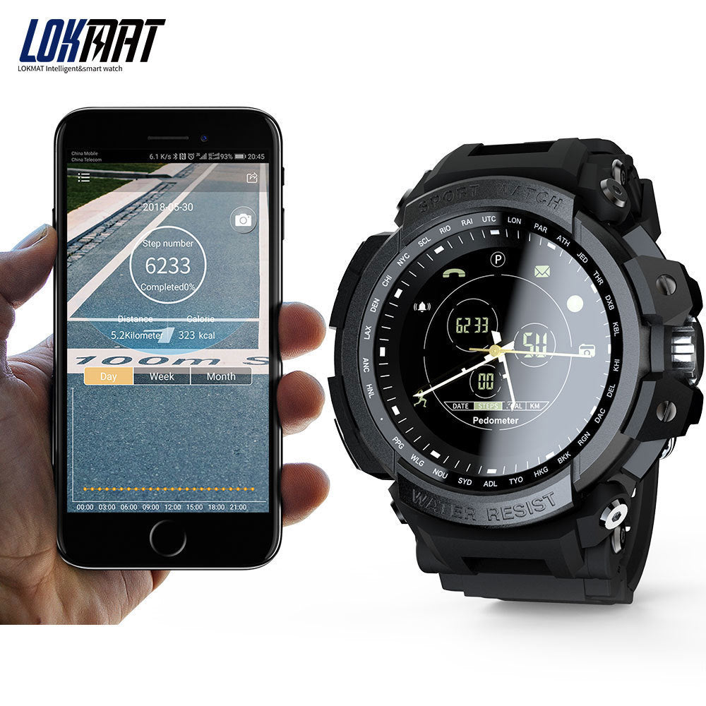 5ATM Waterproof Sport Smartwatch
