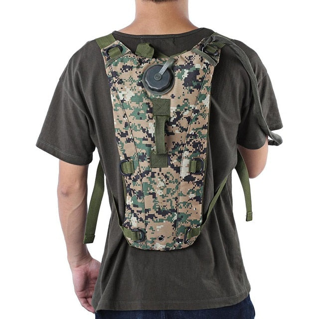 3L Tactical Hydration Backpack Water Bag