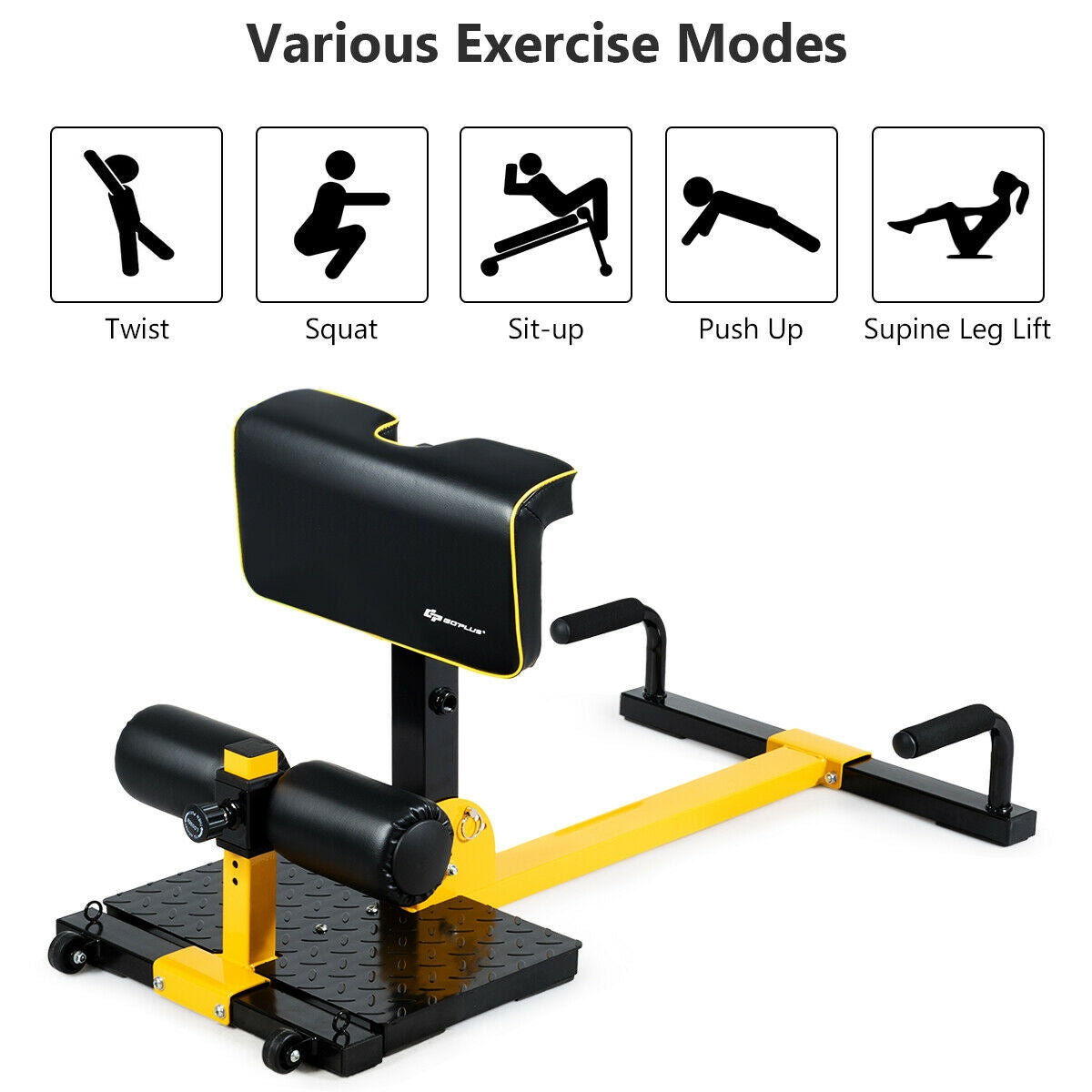 8-in-1 Multifunctional Home Gym Squat Fitness Training Equipment