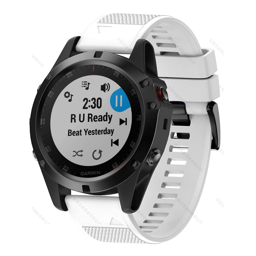 Silicone Quick Release Smartwatch Strap