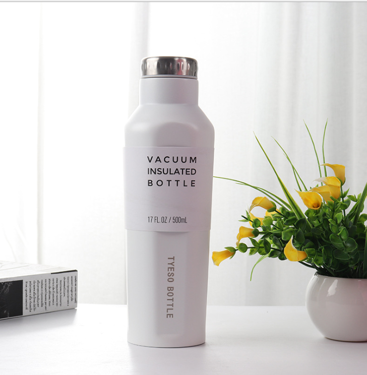 Square Motion Insulated Thermal Water Bottle