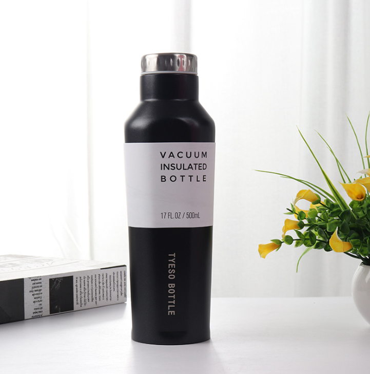 Square Motion Insulated Thermal Water Bottle