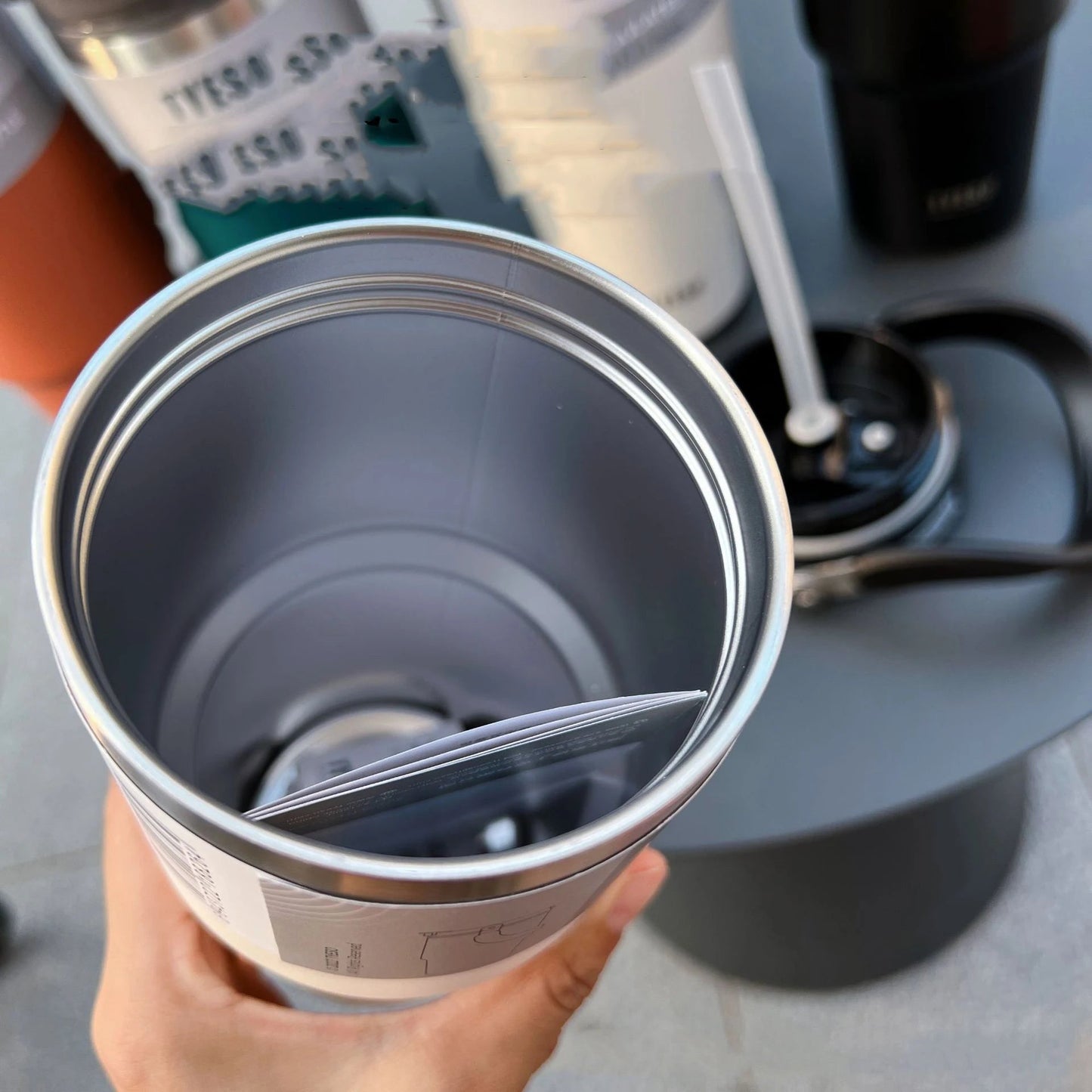Large Capacity Stainless Steel Insulated Coffee Cup