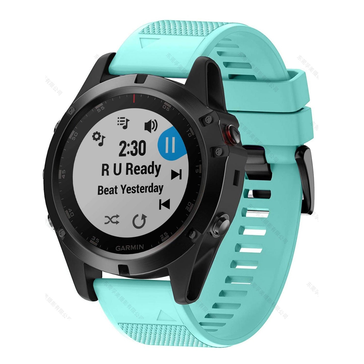 Silicone Quick Release Smartwatch Strap