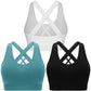 Women's Padded Criss Cross Sports Bra