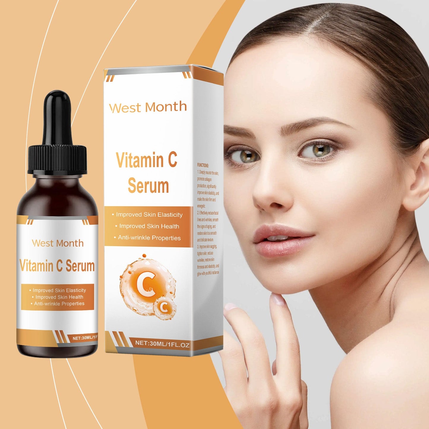 Facial Serum Skin Elasticity Repair