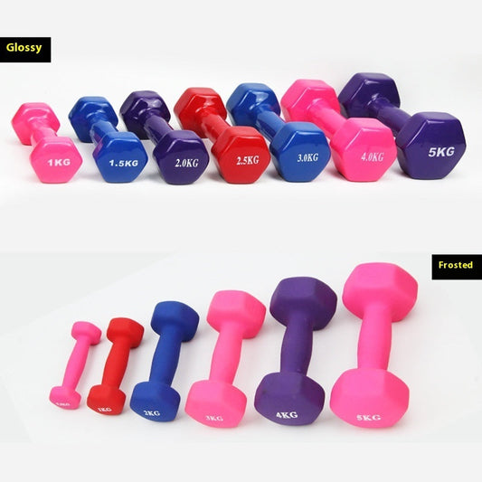 Hexagonal Dumbbell Home Fitness Equipment Arm Slimming Strength Training