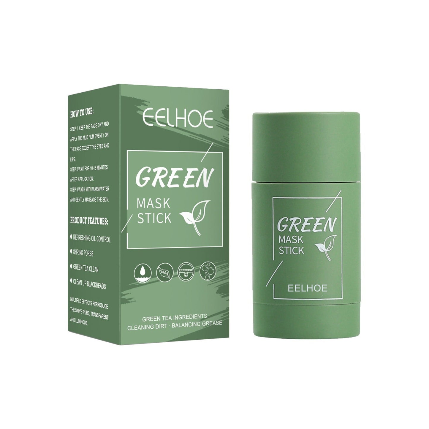Green Tea Clay Mask Stick