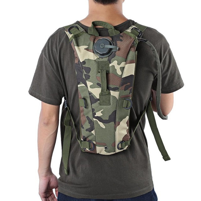 3L Tactical Hydration Backpack Water Bag