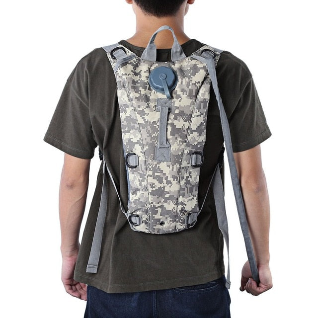 3L Tactical Hydration Backpack Water Bag