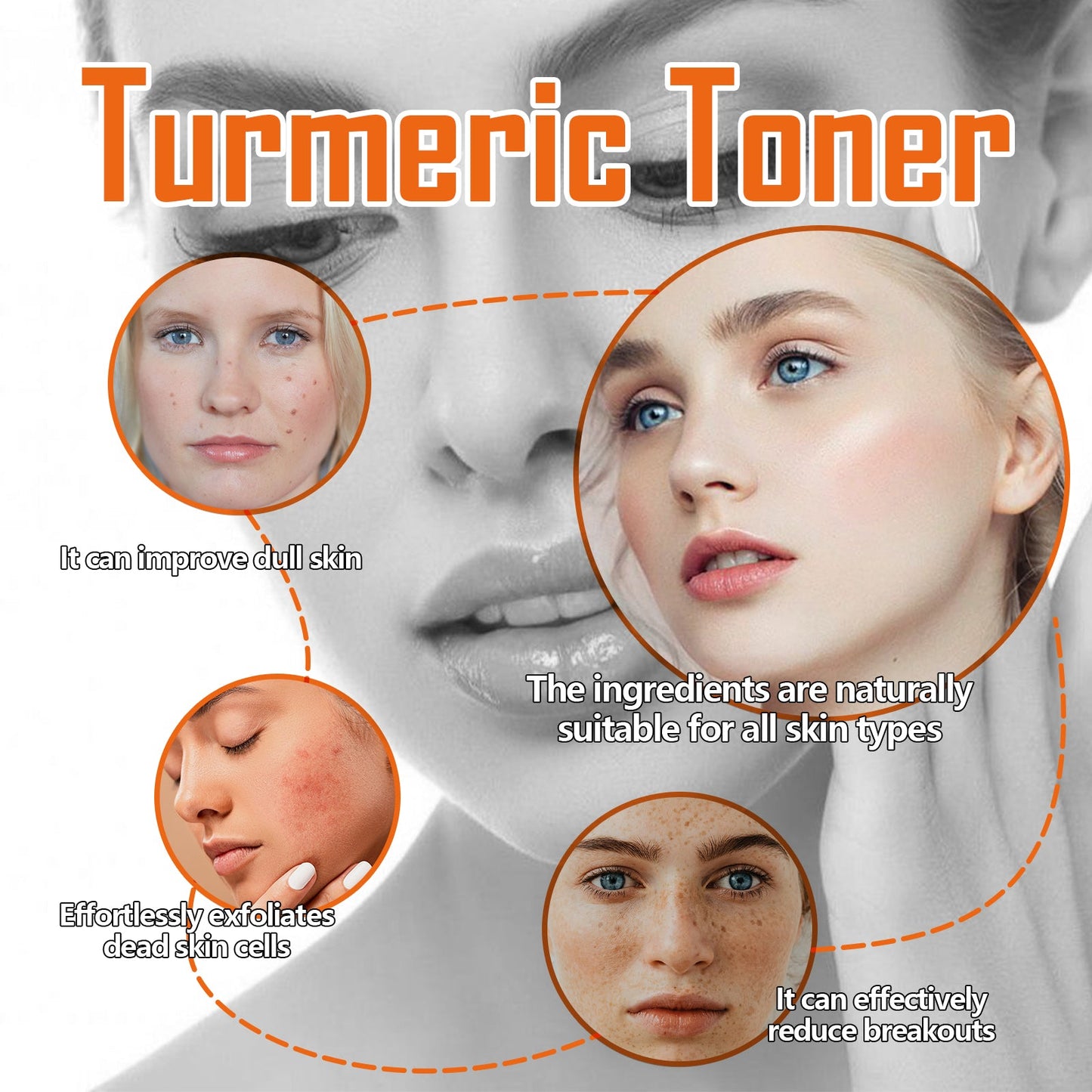 Turmeric Hydrating Firming Facial Toner