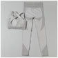 Textured Leggings Sports Bra Activewear Set