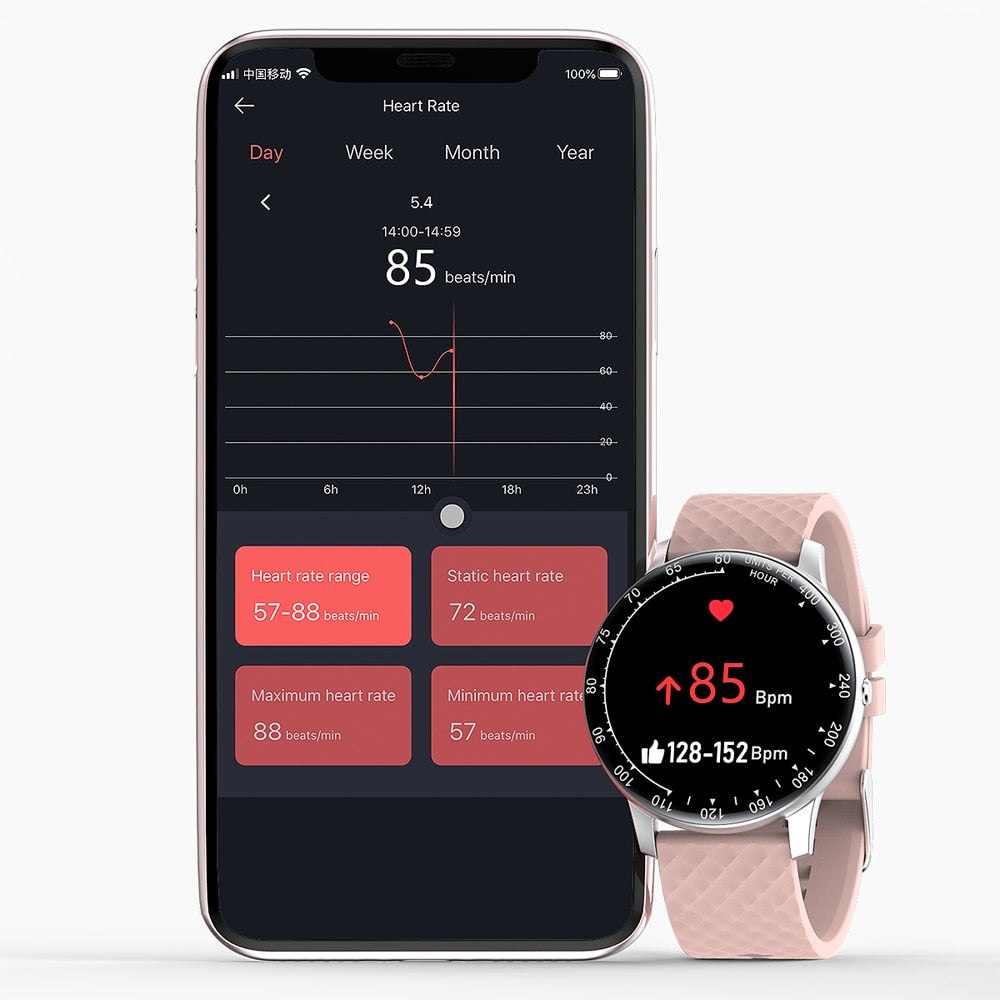 Smartwatch Fitness Tracker Heart Rate Monitor Band