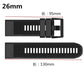 Silicone Quick Release Smartwatch Strap