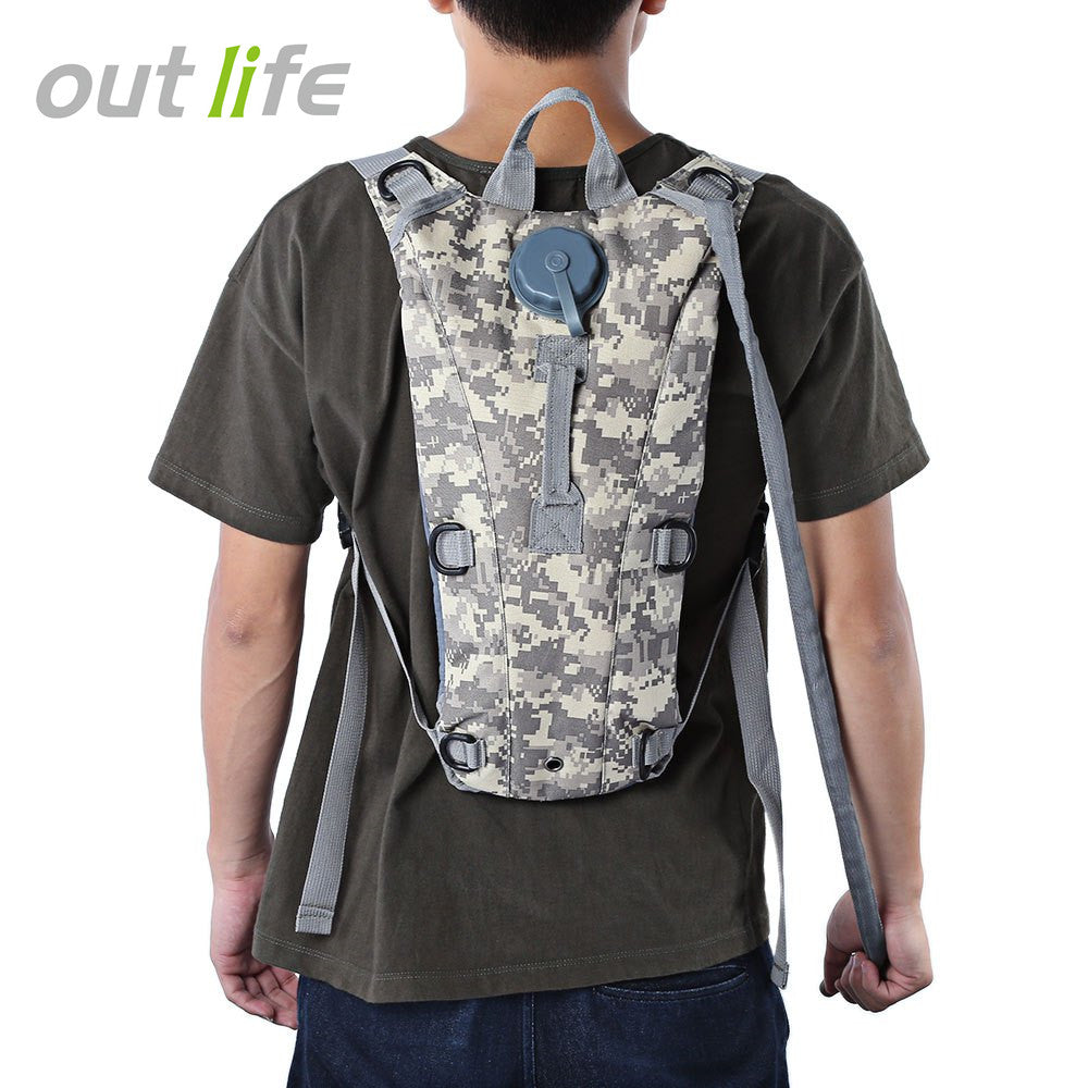 3L Tactical Hydration Backpack Water Bag