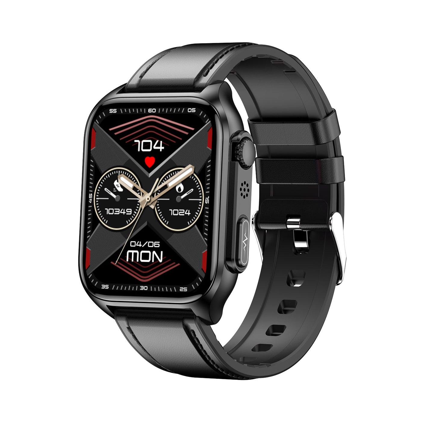 Non Invasive Blood Sugar Smartwatch ECG Health Monitor