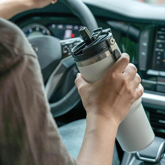 Large Capacity Stainless Steel Insulated Coffee Cup