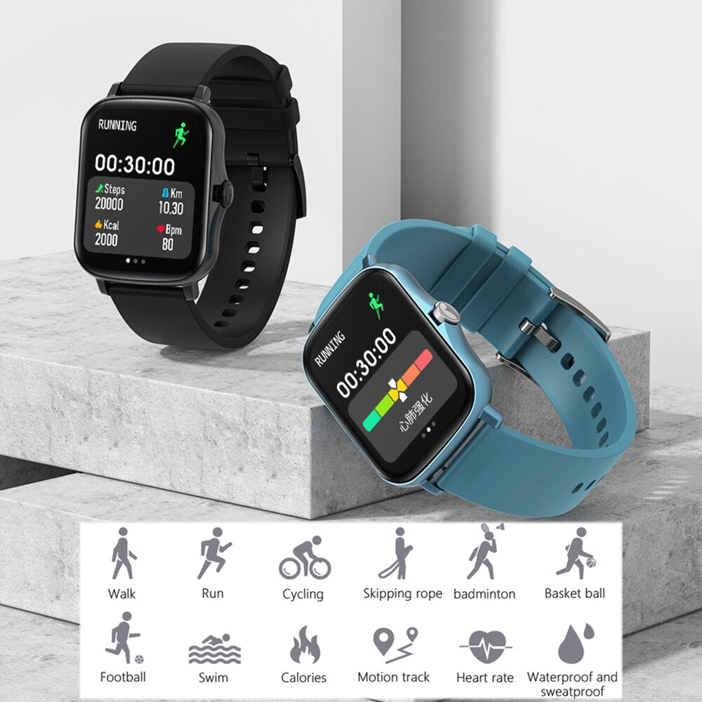 IP67 Waterproof Smart Watch Fitness Tracker Sports