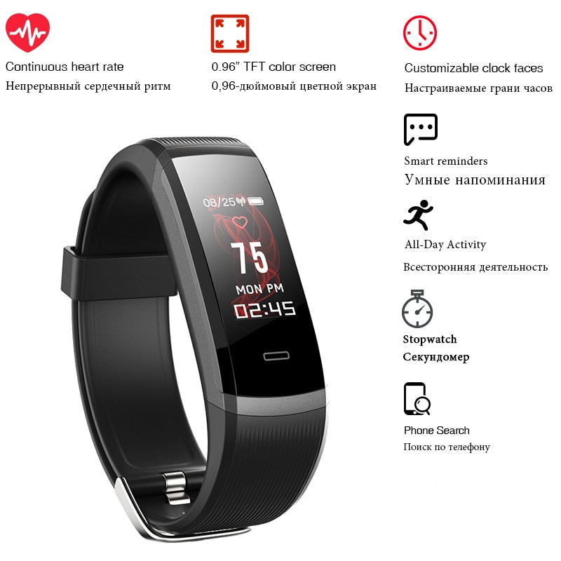 GT101 Waterproof Smartwatch Fitness Tracker