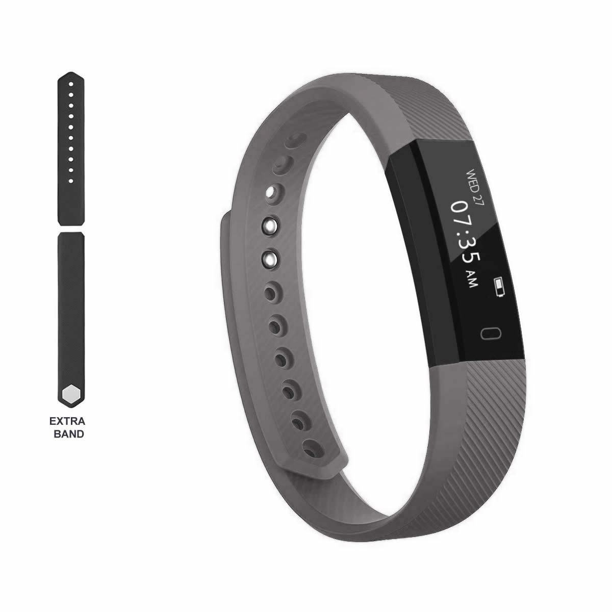 Slim Activity Tracker And Monitor Smart Watch With FREE Extra