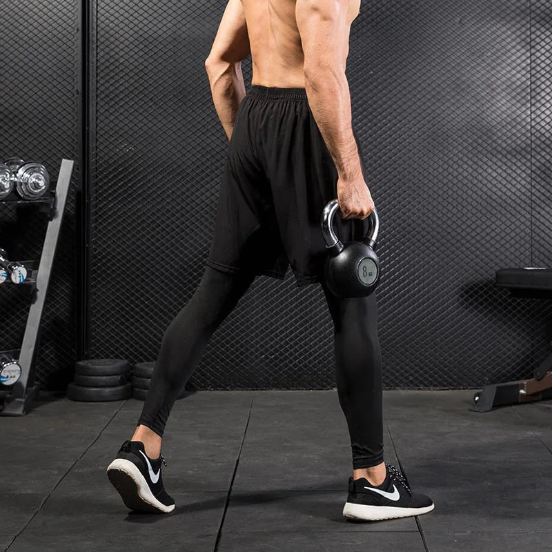 Men's Compression Tights for Fitness Training