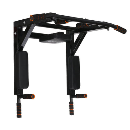 Wall Mounted Sandbag Rack Parallel Bars Pull Up Fitness Equipment