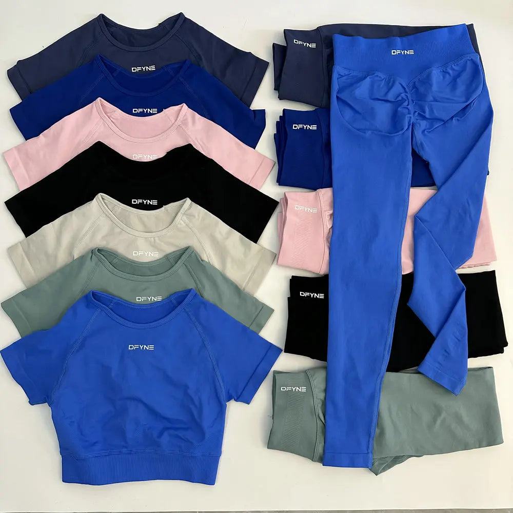 2 Piece Yoga Fitness Apparel Set