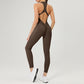 Women's Stylish Fitness Jumpsuit Activewear
