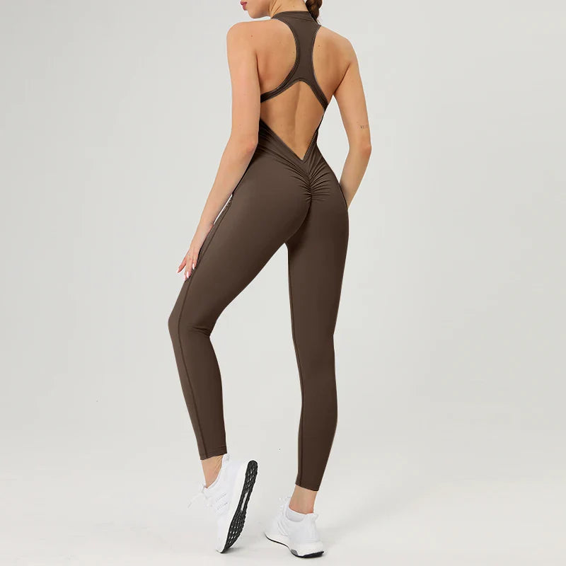 Women's Stylish Fitness Jumpsuit Activewear
