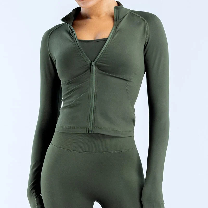 Workout Activewear Jacket for Fitness