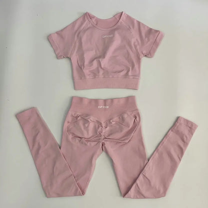 2 Piece Yoga Fitness Apparel Set