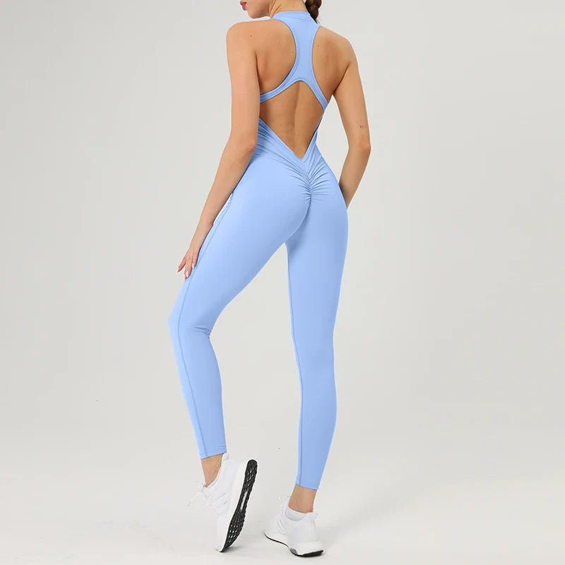 Women's Stylish Fitness Jumpsuit Activewear