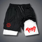 Men's 2 in 1 Compression Running Shorts