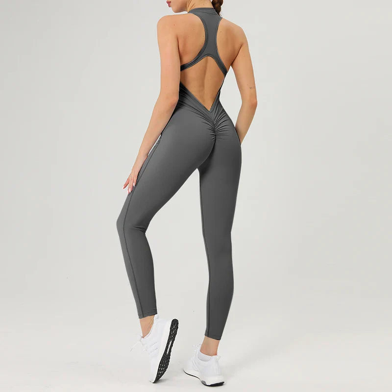 Women's Stylish Fitness Jumpsuit Activewear