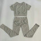 2 Piece Yoga Fitness Apparel Set