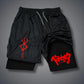 Men's 2 in 1 Compression Running Shorts