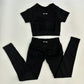 2 Piece Yoga Fitness Apparel Set