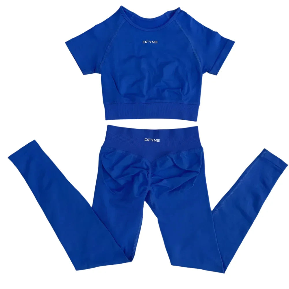 2 Piece Yoga Fitness Apparel Set