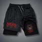 Men's 2 in 1 Compression Running Shorts