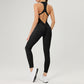 Women's Stylish Fitness Jumpsuit Activewear